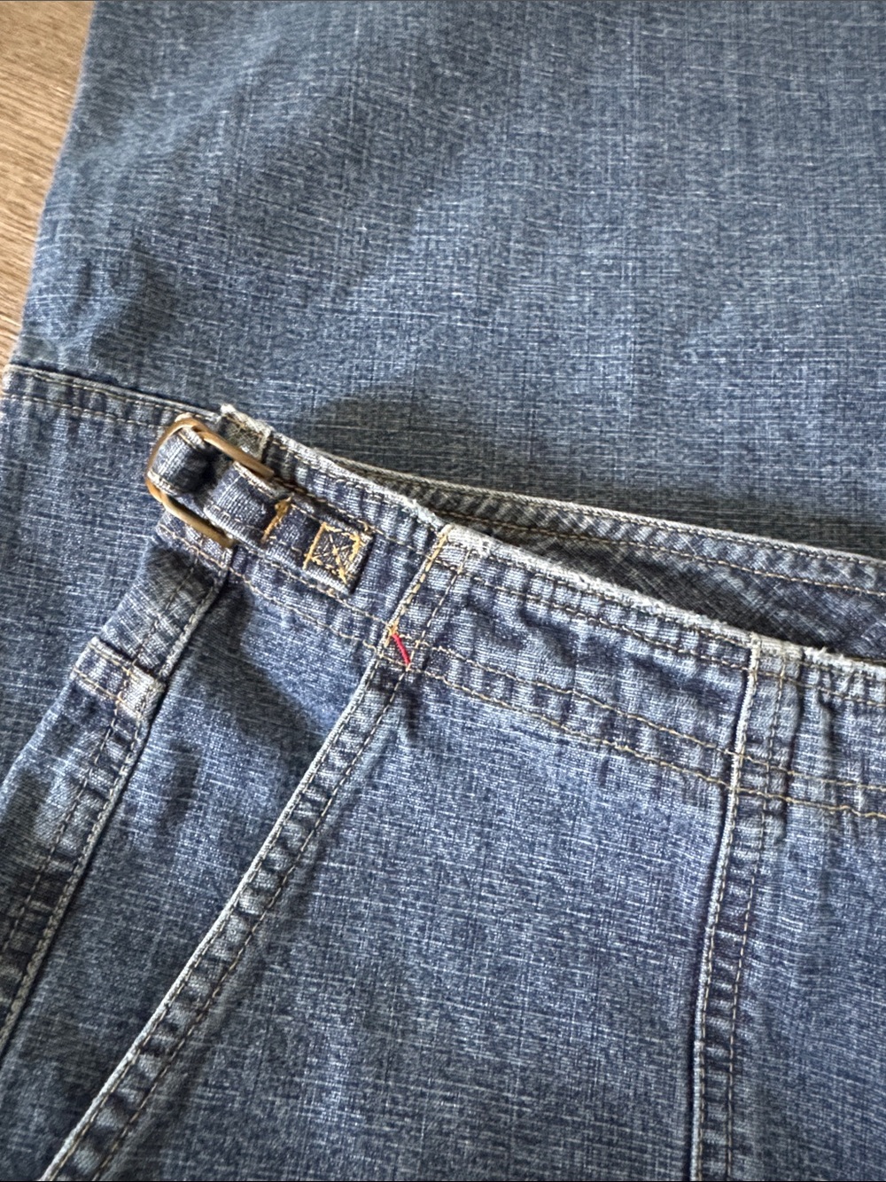 Ralph Lauren Vintage Denim Cargo Jeans - Picture 7 of 8